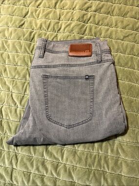 Travis Mathew 36 Men's Light Gray Jeans